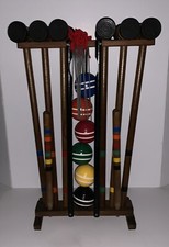 Vtg croquet set for sale  Willington