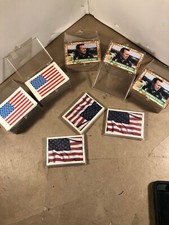 Lote de 4 juegos de cartas coleccionables Topps Desert Storm 1991 3 paquetes y pegatinas segunda mano  Embacar hacia Mexico