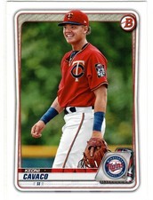 Keoni Cavaco Minnesota Twins 2020 Bowman Draft comprar usado  Enviando para Brazil