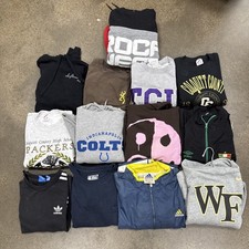 Usado, Lote de moletom vintage anos 90/Y2K pacote revendedor atacado 13p com capuz L/S camiseta jaqueta comprar usado  Enviando para Brazil