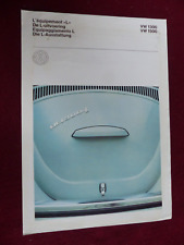 Catalog volkswagen cox d'occasion  Expédié en Belgium