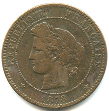 Rare centimes cérès d'occasion  Lyon IV
