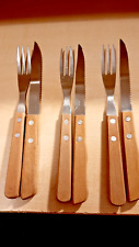 Steakbesteck holzgriff 3bestec gebraucht kaufen  Kröpelin