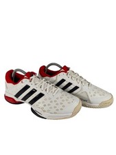 Usado, Tênis Adidas Barricade Club masculino tamanho EUA 8 branco tênis treinadores comprar usado  Enviando para Brazil