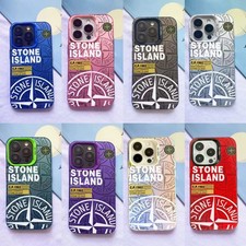 Coque Stone Island Pour iPhone X XS XR 11 12 13 14 15 16 Plus Pro Max Case, używany na sprzedaż  Wysyłka do Poland