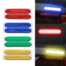 2 pegatinas de tira reflectante marca de seguridad coche puerta abierta calcomanías de advertencia accesorios segunda mano  Embacar hacia Mexico