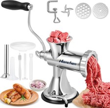 Picadora de carne manual Hanchen de acero inoxidable para hacer salchichas picadora de carne manual Mac segunda mano  Embacar hacia Mexico