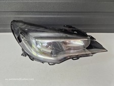 Używany, 39158006 Opel Astra K Led Reflektor Prawy reflektor Uszkodzony na sprzedaż  PL