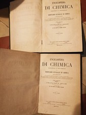 Selmi enciclopedia chimica usato  Italia