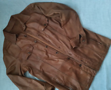 Lederjacke rehbraun 50 gebraucht kaufen  Stuttgart