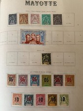 Mayotte lot timbres d'occasion  Saint-Jory