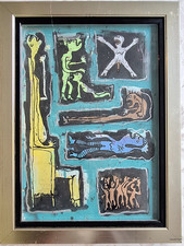 ölbild gemälde penck gebraucht kaufen  Deutschland