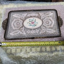 petit point tray for sale  CONSETT