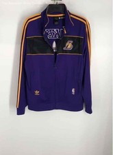 Jaqueta Adidas Masculina Roxa Los Angeles Lakers Basquete-NBA Zíper Completo Tamanho Médio comprar usado  Enviando para Brazil