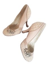 oyster wedding shoes for sale  DUNDEE
