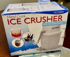 Britador de gelo manual Victorio com base de sucção – na caixa, usado uma vez, muito bom estado usado  comprar usado  Enviando para Brazil