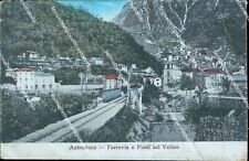 Bu14 cartolina antrodoco usato  Tramonti