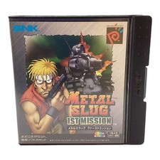 SNK Metal Slug 1st Mission Neo Geo bolso na caixa excelente Japão comprar usado  Enviando para Brazil