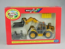 Britains 1/32 9460 JCB 526S Loadall Shovel Forklift Attachments + Box - 131445 comprar usado  Enviando para Brazil