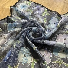 Vintage blue floral for sale  BURTON-ON-TRENT
