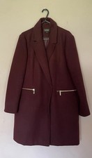 Ladies topshop burgundy for sale  WOLVERHAMPTON