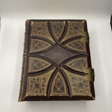 The Holy Bible Old And New Testaments / 1865 Harding Extra Superfine Edition, usado comprar usado  Enviando para Brazil