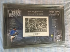 Framed gordon banks for sale  ALTRINCHAM