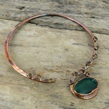 Colar Gargantilha Eletroformada Presente Para Ela Joia Vasonita Cobre Ajustável" comprar usado  Enviando para Brazil