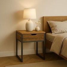 Comodino ferro legno usato  Supersano