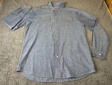 Wrangler shirt denim for sale  NORTHWICH