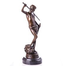 Bronze david sculpture d'occasion  Expédié en Belgium