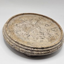 Placa de queijo mármore vintage ou peça de exibição 7" pés comprar usado Placa de queijo mármore vintage ou peça de exibição 7" pés comprar usado  Enviando para Brazil