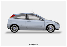 Poster ford focus for sale  SWINDON