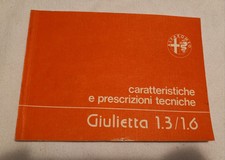 Libretto caratteristiche presc usato  Modena