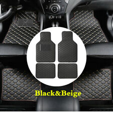 4Pcs Car Floor MATS Carpet Antiderrapante Dianteiro E Traseiro Tapete De Carro Couro Ecológico Com Pedal comprar usado  Enviando para Brazil