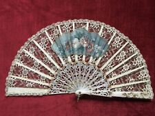 éventail vintage dentelle d'occasion  Palinges