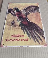 Winchester tin sign for sale  Council Bluffs