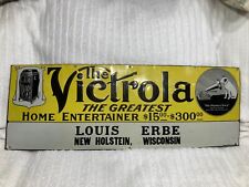 Victrola tin sign for sale  Menasha