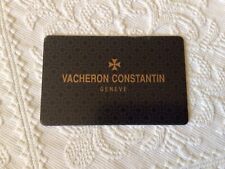 Card vacheron constantin usato  Napoli