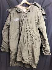 Usado, Parka do Exército dos EUA Clima Extremo Frio OG-107 - Tamanho Pequeno Regular 33-37" Baú comprar usado  Enviando para Brazil