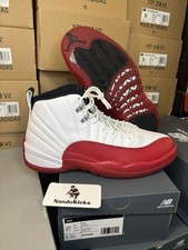 Nike Air Jordan 12 Retro 2023 Mid Cherry Tamanho 10.5M USADO (CT8013-116) comprar usado  Enviando para Brazil