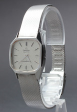 Usado, Relógio feminino Omega Constellation octógono quartzo mostrador prata - Manutenção comprar usado  Enviando para Brazil