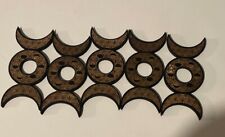 Wooden triple moon for sale  SOUTHAMPTON