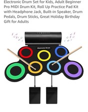 Electronic drum set for sale  Danby