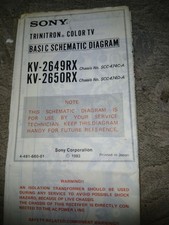 Sony trinitron basic for sale  Boca Raton