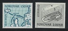 Viking Voyages in North Atlantic Europa Faroe Is. 1982 MNH SG#69-70 Sc#81-82, usado comprar usado  Enviando para Brazil