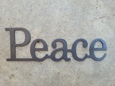 Peace metal wall for sale  Frisco