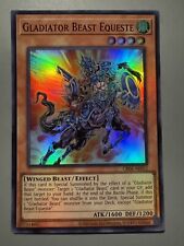 YUGIOH GLADIATOR BEAST EQUESTE ASIA EDIÇÃO INGLESA CR06-AE052 SUPER RARO comprar usado  Enviando para Brazil