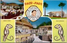 Cartão postal 1950 TUCSON, Arizona "PHIL'S PAGO-PAGO LOUNGE and Dining Room" cromado comprar usado  Enviando para Brazil