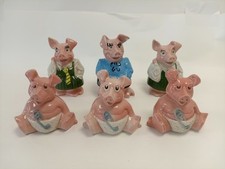 Vintage Wade NatWest Piggy Banks Baby Woody Lady Hilary Annabel Colecionável comprar usado  Enviando para Brazil